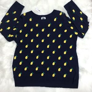 NWT Lot Of 3 Old Navy Tops XXL NEW Lemons Avacado